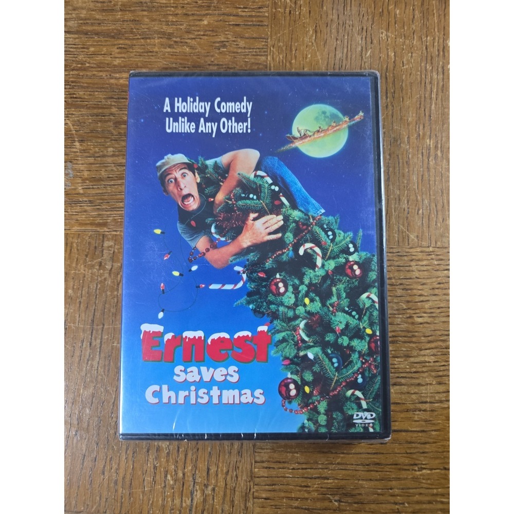 Ernest Saves Christmas (DVD, 1988) Jim Varney, New SEALED